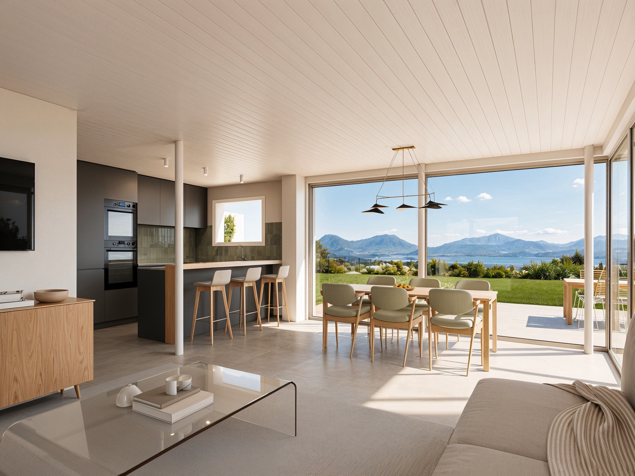 Splendide projet de 4 villas neuves sur plans à Genolier